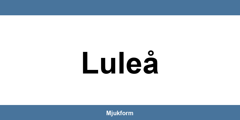 Kontakt med Weekday-butik i Luleå