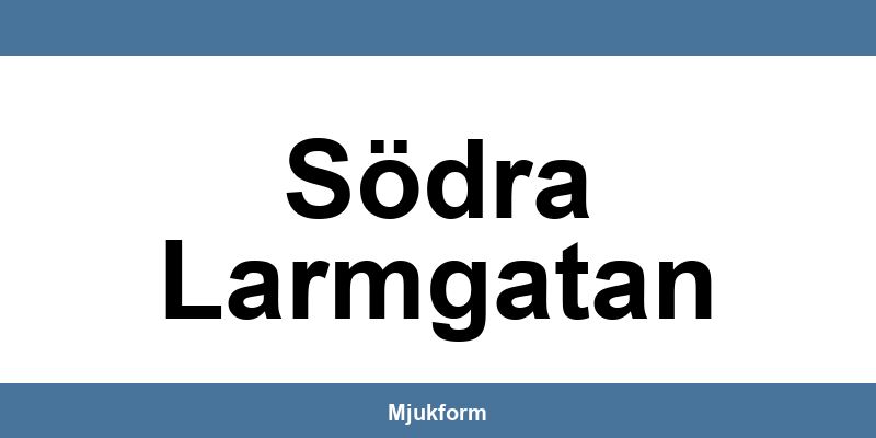 Kontakt med Weekday-butik i Södra Larmgatan